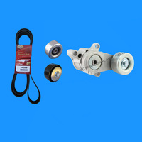 Drive Belt & Tensioner Assembly kit Petrol suitable For Toyota Hiace 2005 06 07 2008 2009 2010 2011 2012 2013 2014 2015 2016 2017