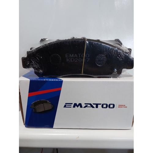 Premium Quality Front Brake Pads DB2525 suitable For Toyota Hiace 2/2019 2020 2021 2022 2023 2024 2025 2026