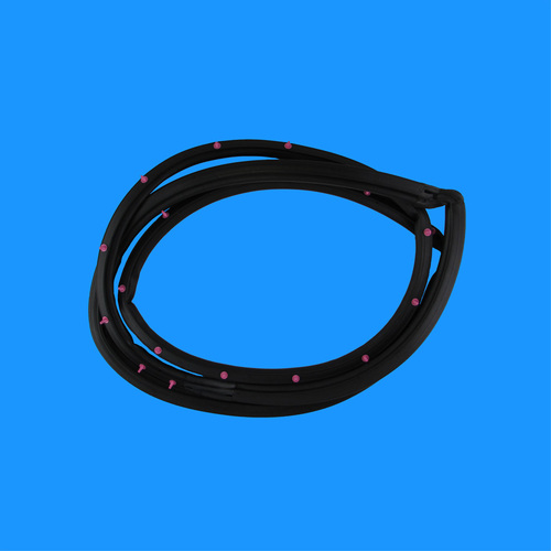 Front Door Rubber Seal LEFT HAND FRONT Suitable For Toyota Landcruiser 80 Series 1990 1991 1992 1993 1994 1995 1996 1997 To 1998